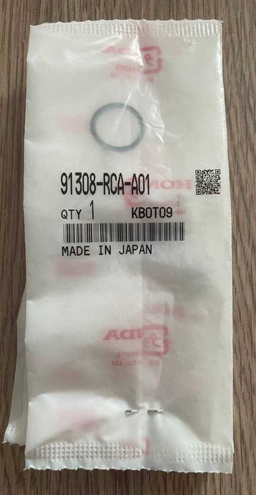 91308RCAA01 Кільце ущільнювальне Honda