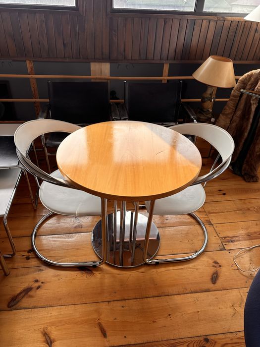 Thonet S1047 stół Bauhaus 78cm średnica