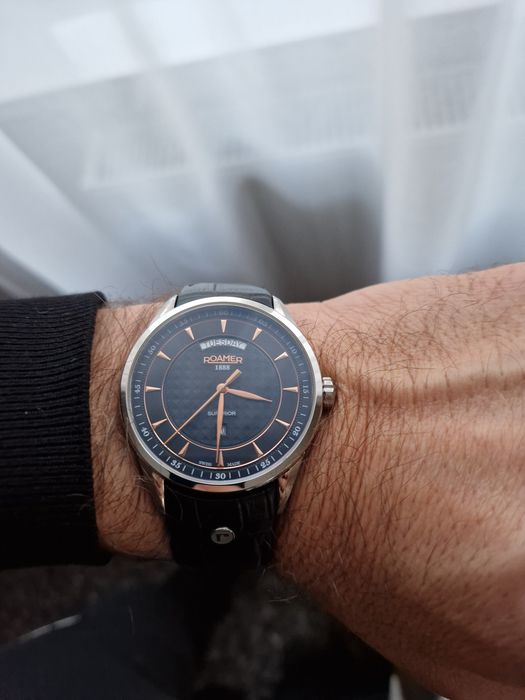 Roamer Superior Day Date jak nowy,  elegancki