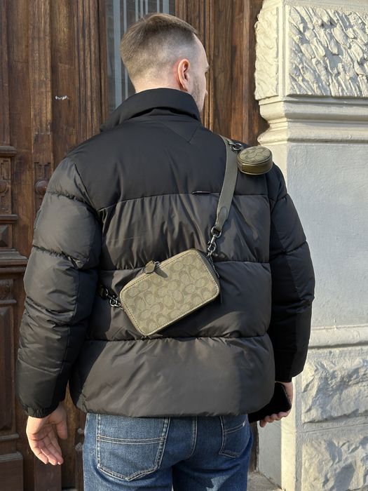 Мужская сумка Coach чоловіча сумка барсетка месенджер клатч планшетка