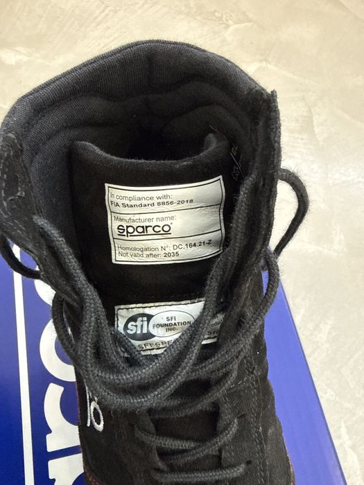 Botas Sparco Slalom 2025 tamanho 42 como NOVAS