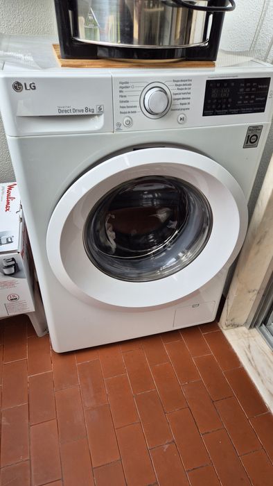 Máquina Lavar Roupa LG 8Kg