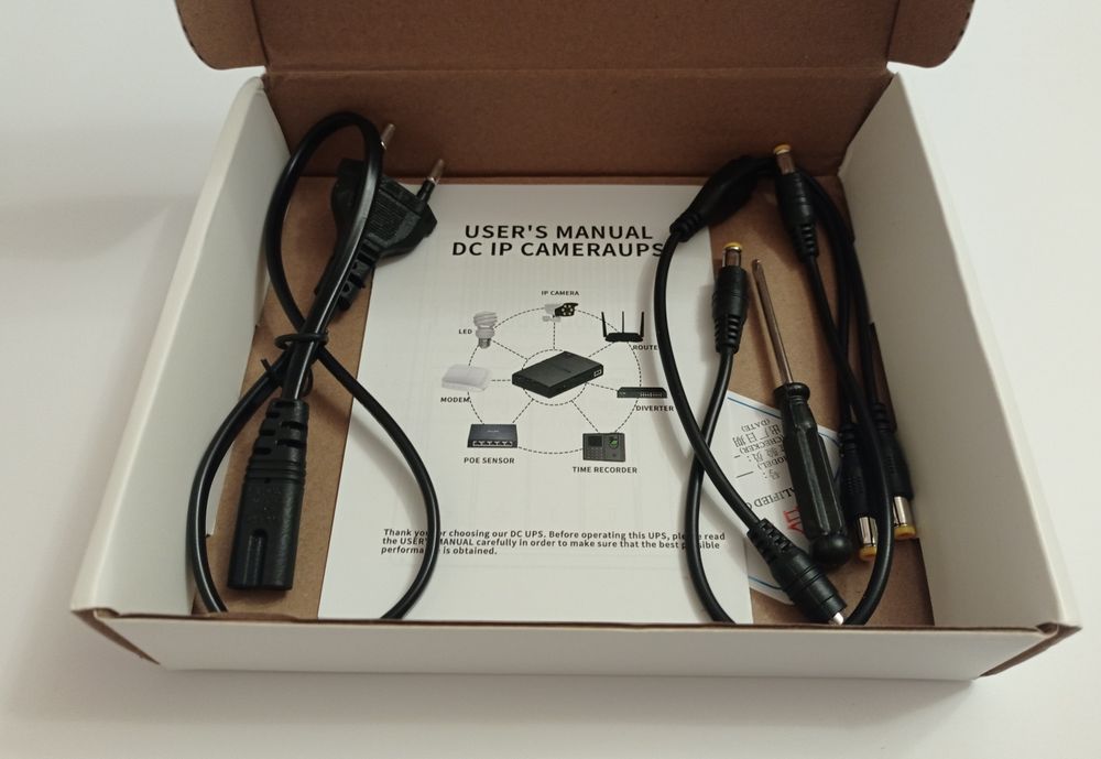 Новые ИБП (UPS) DC1018L для WiFi роутера без аккумуляторов