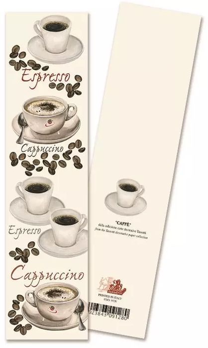 Zakładka do książki 9128 Caffe Kawa. Tassotti