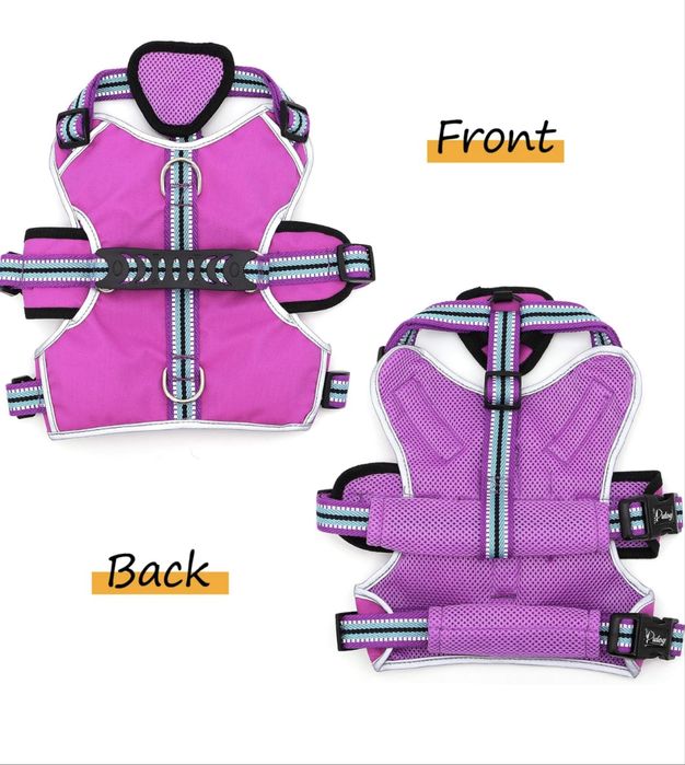 Szelki dla psów Didog Escape Proof, oddychające,do podnoszenia