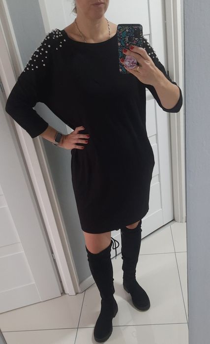 Sukienka czarna M