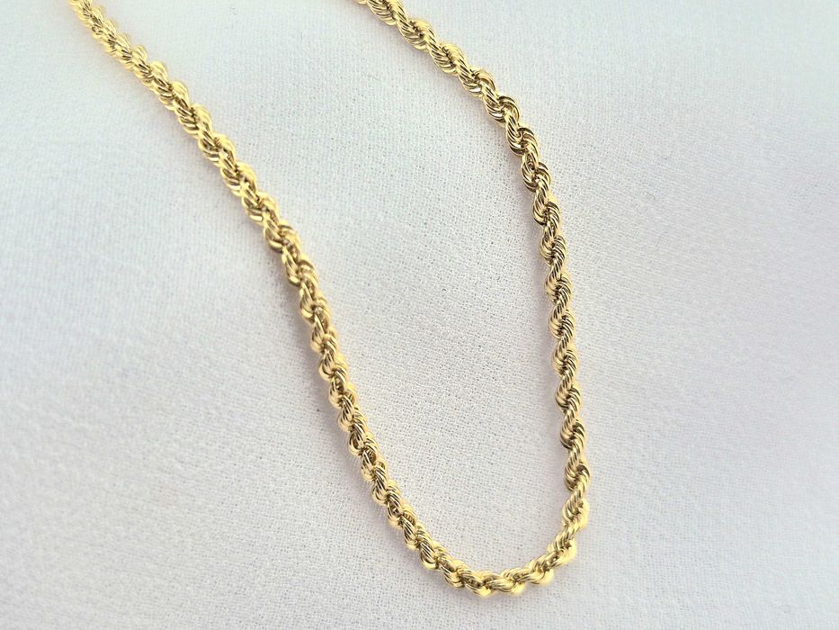 Złota bransoletka splot Kordel 1,00 g PR.585 14K Dł.16cm