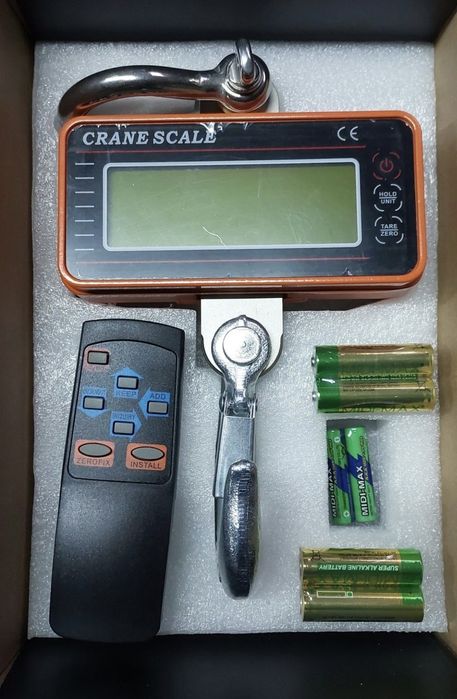 NOWA Waga Hakowa 1500KG / 1,5 Tona Wisząca Podwieszana Wagi Magazynowa