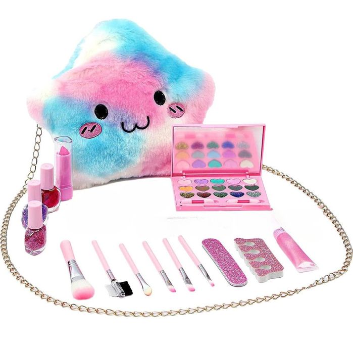 Kuferek kosmetyków makeup zestaw do malowania xxl