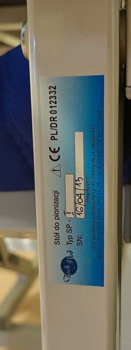 Stół do pionizacji