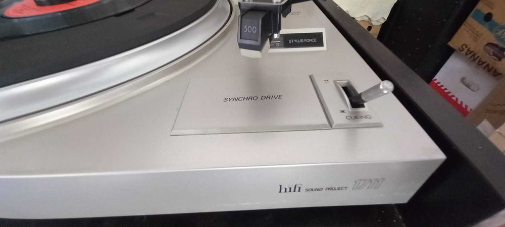 Gira-discos raro Siera 1711 anos 80 em excelente estado