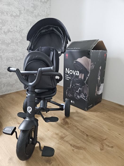 Триколісний складний велосипед Qplay Nova Niello Black