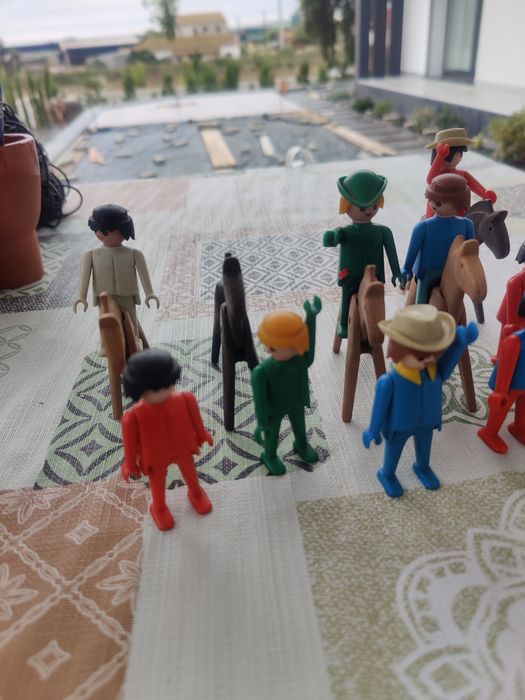 Figuras Miniaturas Geobra 1974 Antigas