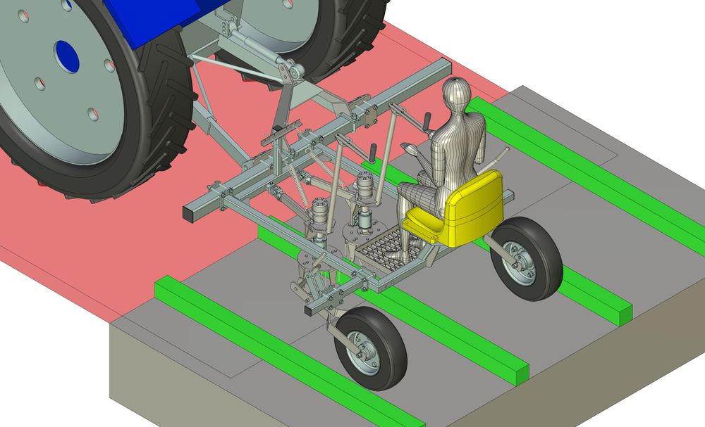 РК-1 Роторний культиватор для гарбузів, капусти.