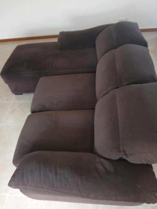 Sofá 3 lugares chaise long