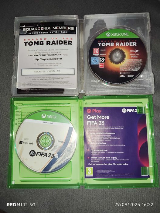 Vendo 2 Jogos para Xbox S/X ou One