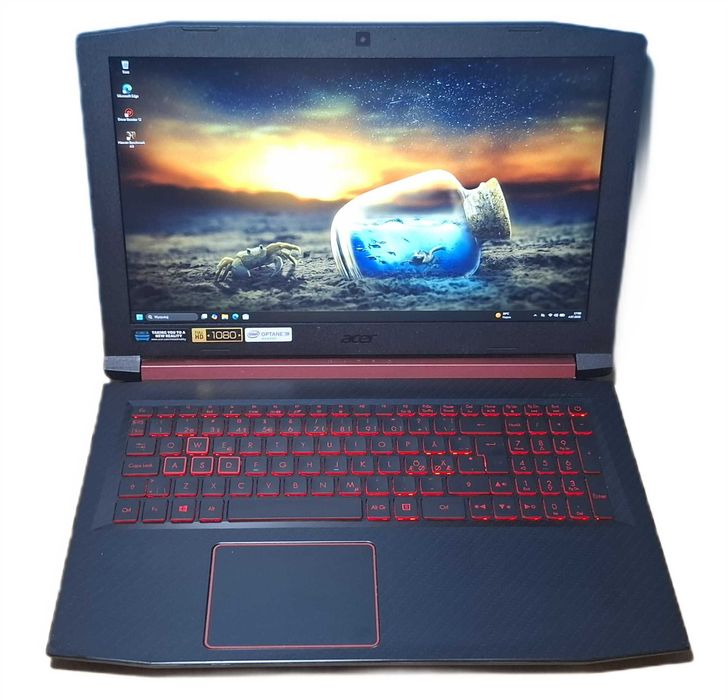 Acer Nitro 5 Gaming Carbon - Intel Core i5 8300H - GeForce GTX 1050 Ti - NVMe -
