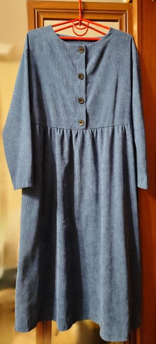 Сукня міді рубчик