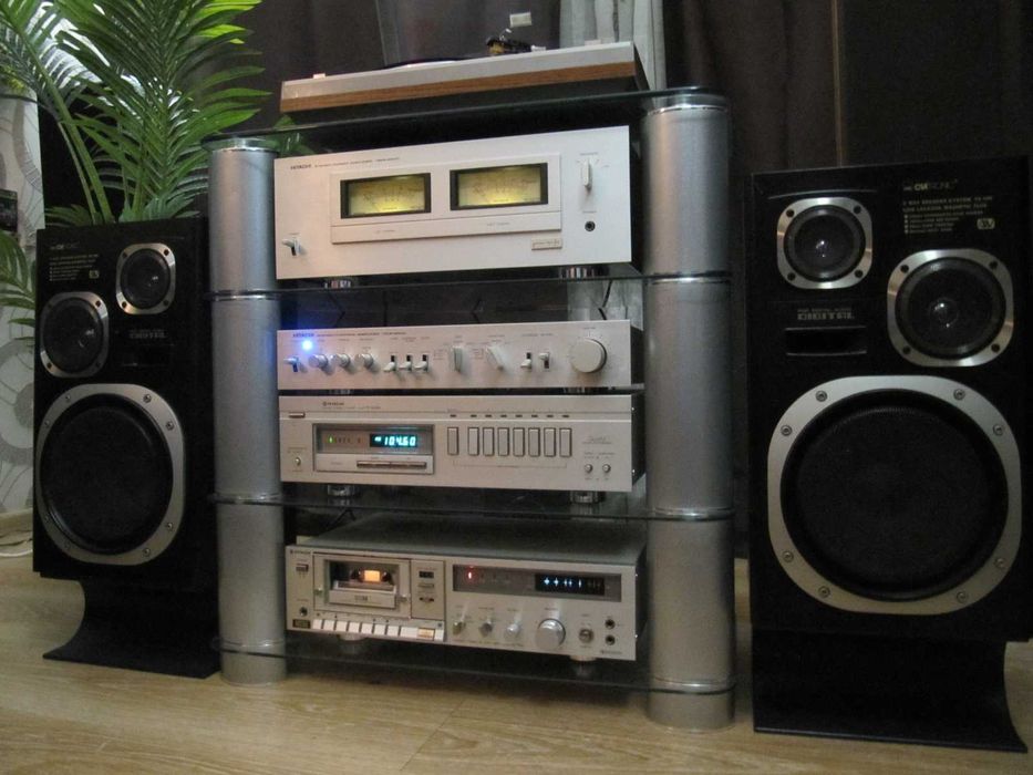 ТОПОВА Стереосистема HITACHI Mega Sound *ІДЕАЛЬНИЙ стан / СУПЕР звук