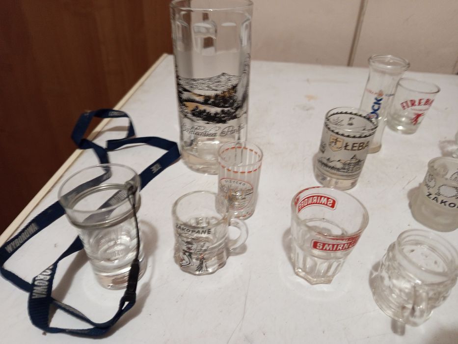Kieliszki kufel kolekcja