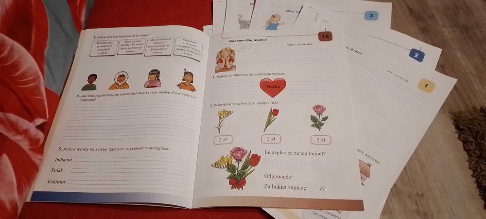 Gra w kolory - Moje sprawdziany - klasa 1