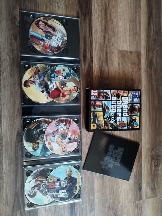 Kolekcja gier wiedźmin+gtav