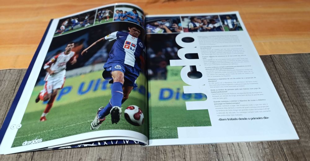 Revista Dragões - Especial Lucho González - N. 253 de 2006