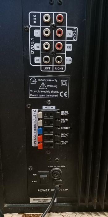 Trust 2.1, F&d F6000 5.1
