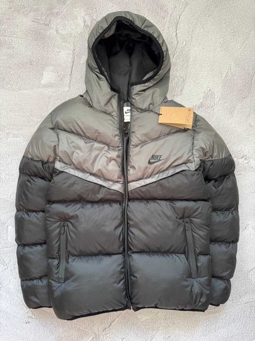 !SALE! Пуховик Nike NSW Storm-Fit Gray S M L XL XXL куртка найк нсв