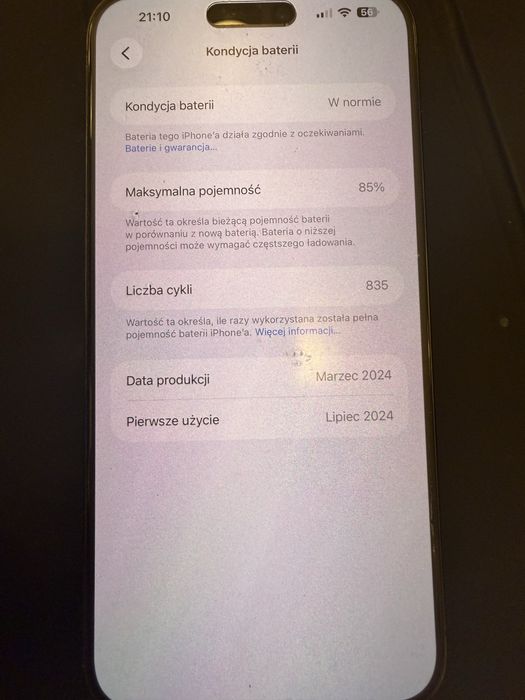 Iphone 15 Pro Max 256 gb