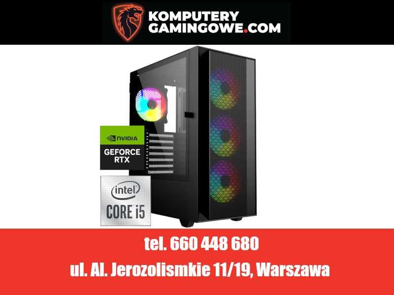 Nowy Komputer Gamingowy i5-10400f 16GB 1TB SSD RTX 5060Ti 8GB Win11