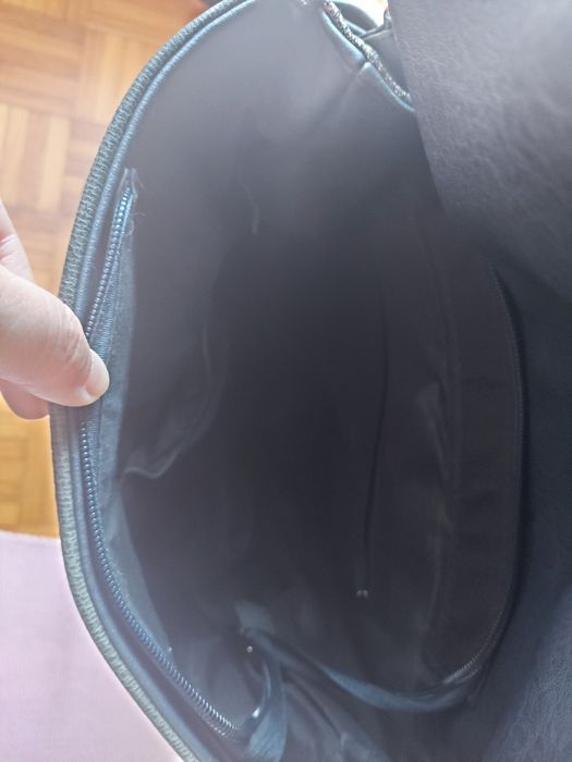 Mala tiracolo aul brilhante e cinzento