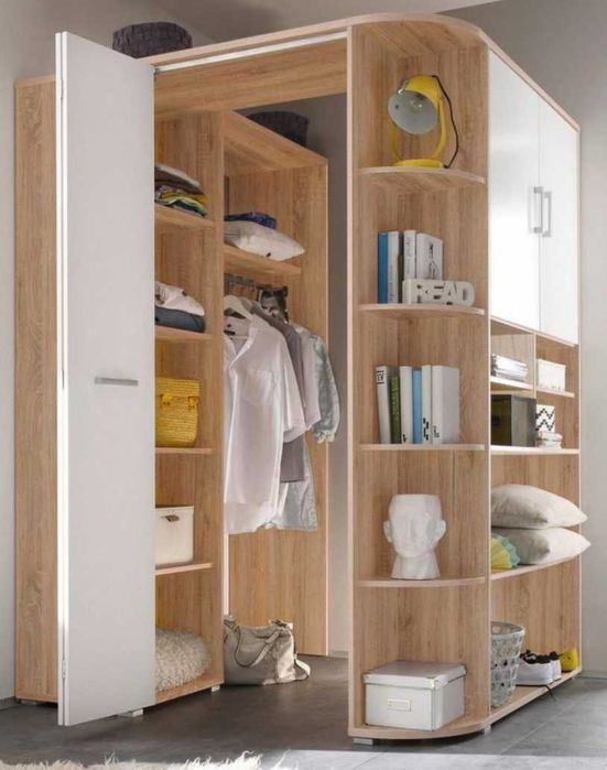 duża szafa/ garderoba corner