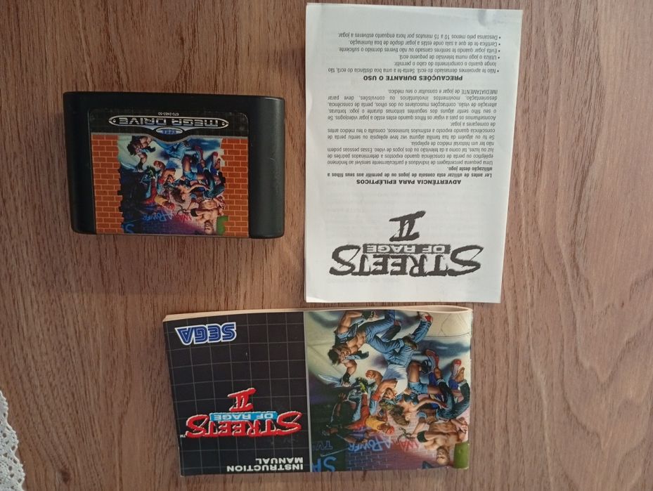 Streets of Rage II Sega Mega Drive Completo