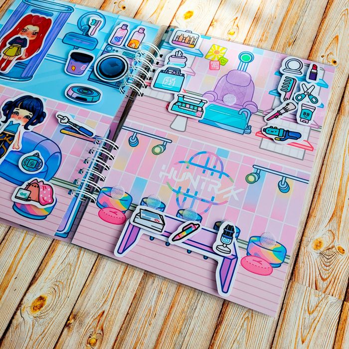 Książka na rzepy K-pop Demon Hunters. Lamibook. Huntrix