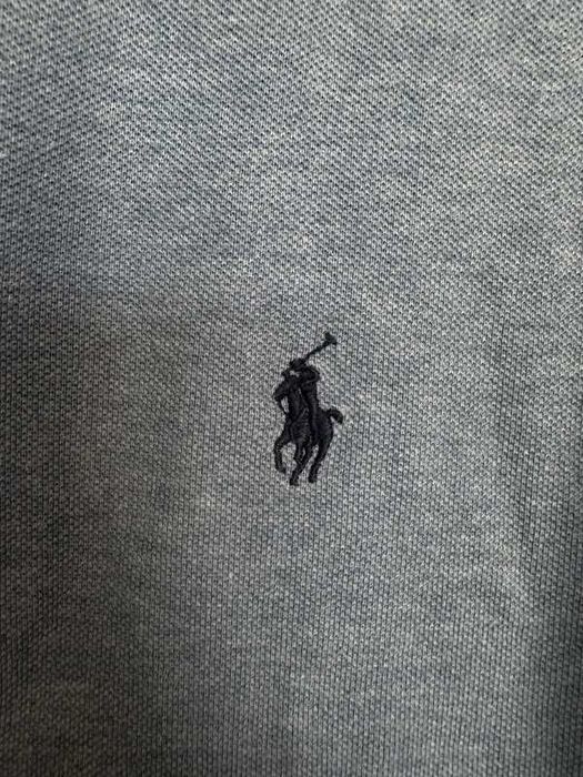 Polo Ralph Lauren longsleeve Polo błękitne