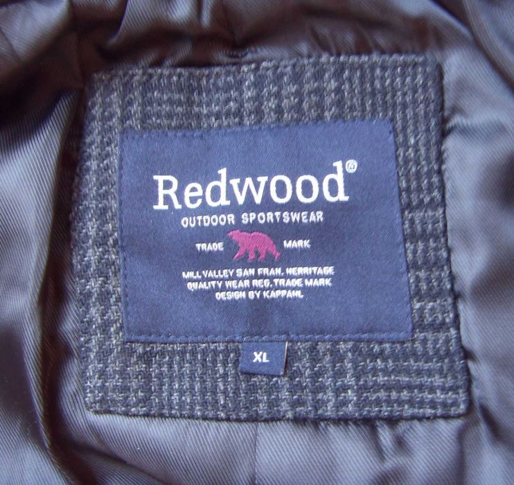 Męski elegancki płaszcz typ trencz marki Redwood  roz XL