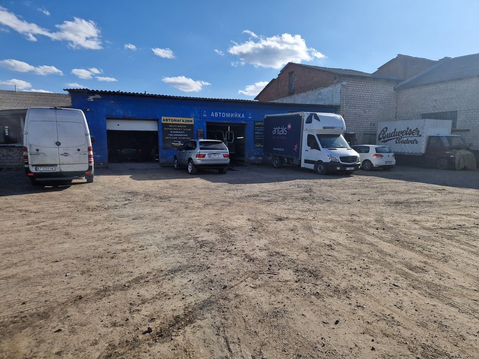 ПРОДАЖ /ОРЕНДА Склад Сто шино монтаж автомийка гараж