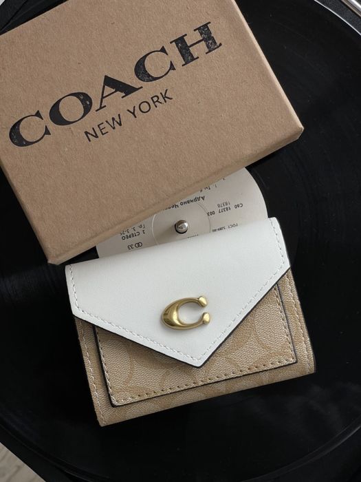 ТОП! Новый женский кошелек Coach. Маленький жіночий гаманець недорого