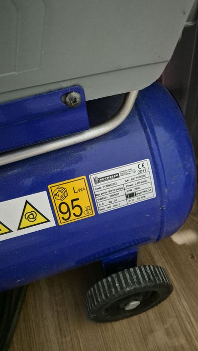 Compressor Michelin Ar comprimido 24L