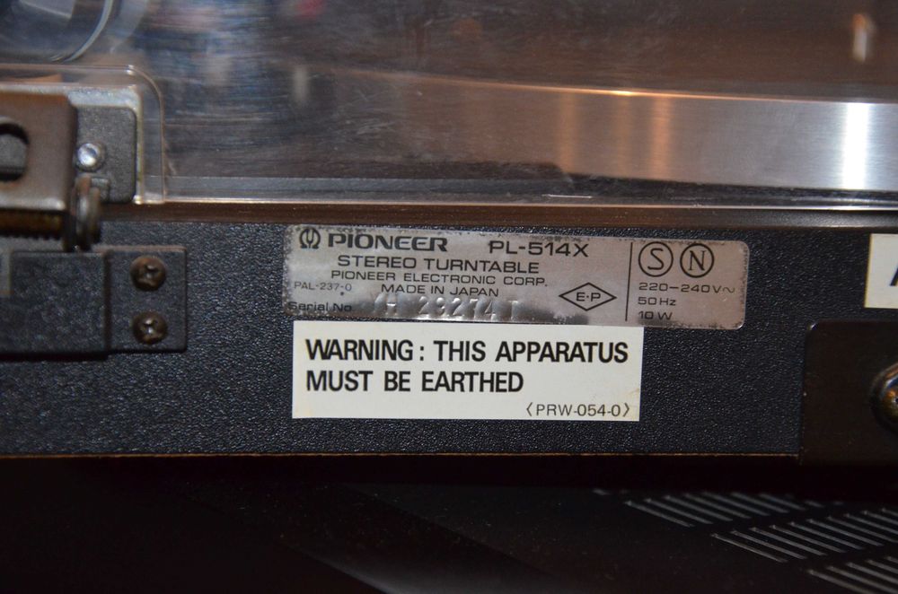 Gramofon Pioneer PL-514x