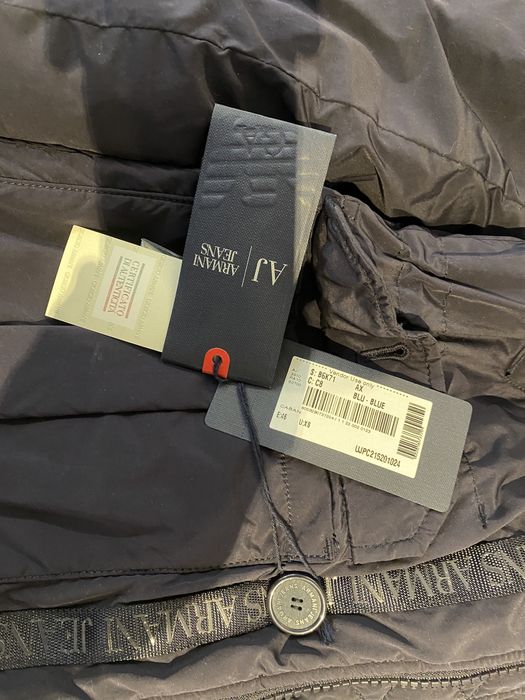 Oryginalna Kurtka Armani Jeans roz.46 granatowa