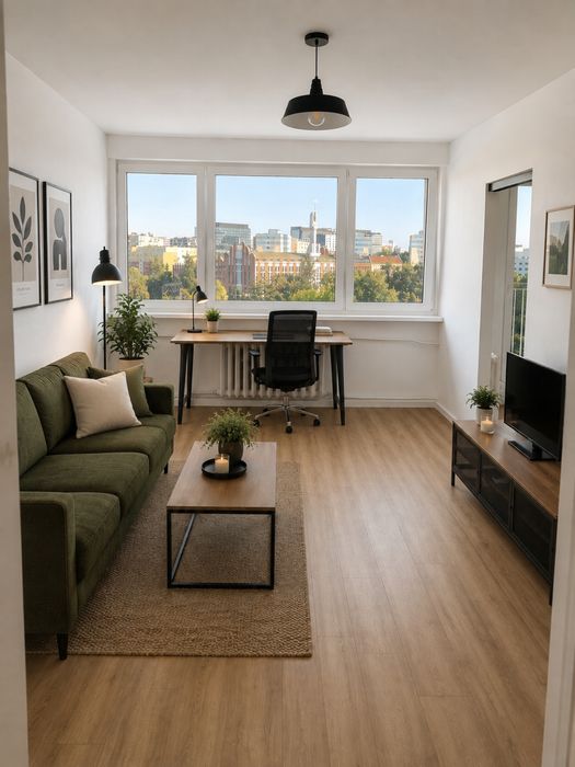 2 pokoje, 37 m², 7. piętro | widok na Sky Tower | bezpośrednio| ul.Prosta