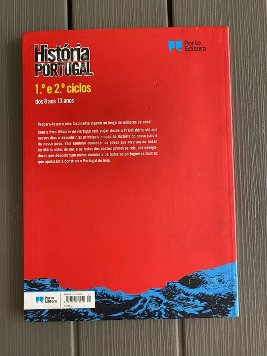 Livro história de Portugal 1 e 2 ciclos
