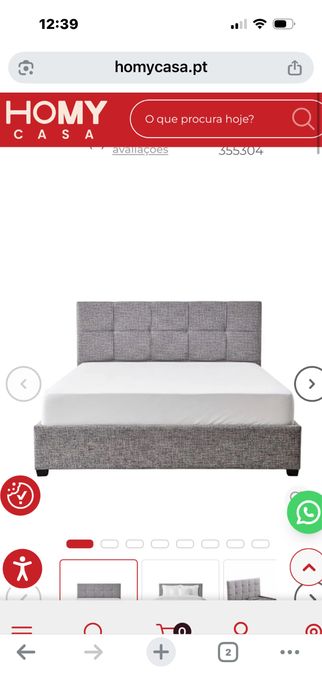 Cama de casal London