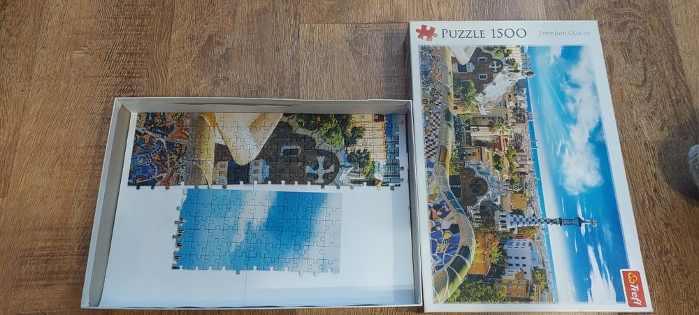 Puzzle 1500 kompletne