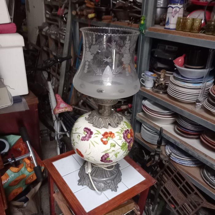 Candeeiro de porcelana