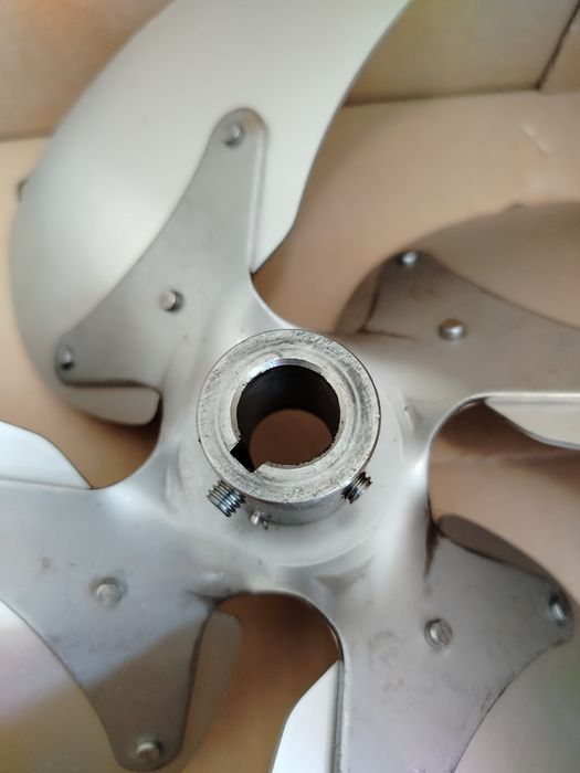 Nowe śmigło 25cm aluminiowe śruba Mitsubishi nagrzewnica