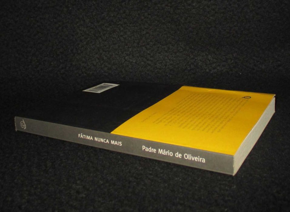 Livro Fátima Nunca Mais Padre Mário de Oliveira