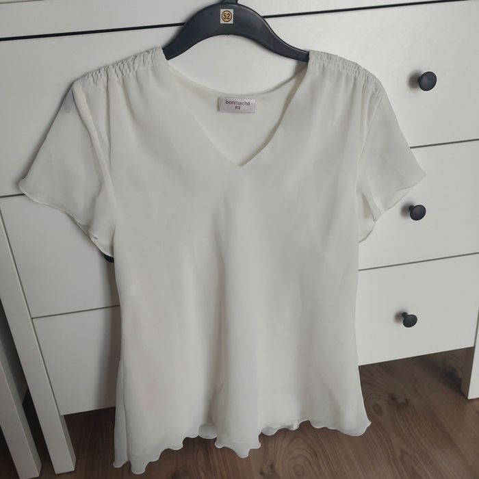 Bluzka elegancka damska M/L ecri